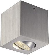 SLV Triledo Square CL, LED, 3000 K, juk, alu brossé, 38°, 8,2 W, incl. voeding.
