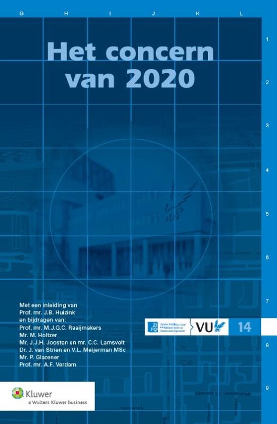 Het concern van 2020 - cover