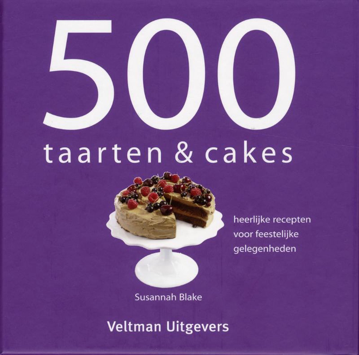 500 taarten en cakes recepten boek, leuke dingen om te bakken