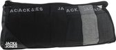 Jack & Jones travel kit giftbox 7P trunks & regular socks grijs - S