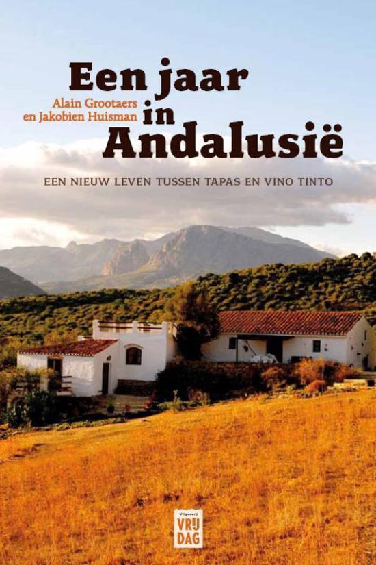 Cover van het boek 'Een jaar in Andalusië' van A. Grootaers