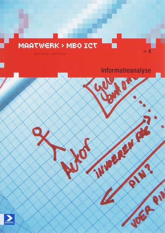 Cover van het boek 'Maatwerk MBO ICT / 4 Informatieanalyse / druk 1' van G. Donga en Bert Pinkster