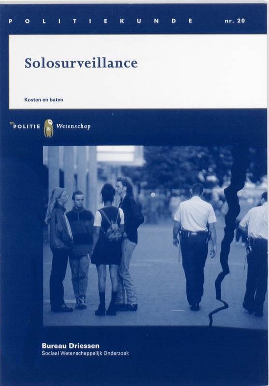 Cover van het boek 'Solosurveillance. Kosten en baten / druk 1' van S.H. Esselink