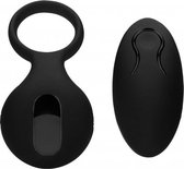 No. 75 - Remote Controlled Vibrating Cock Ring - Black