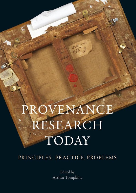Provenance Research Today - cover