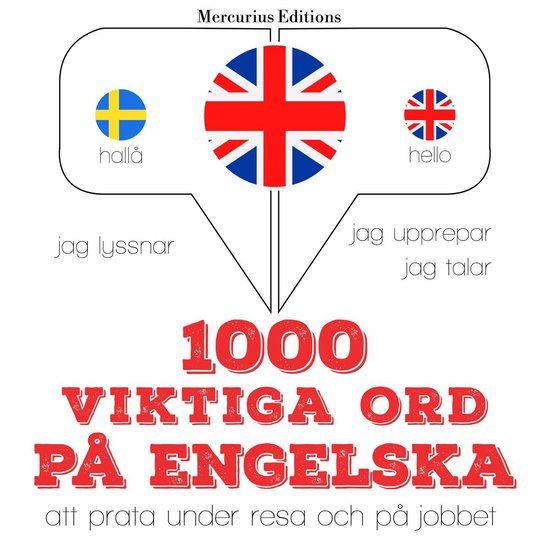 1000 viktiga ord på engelska - cover