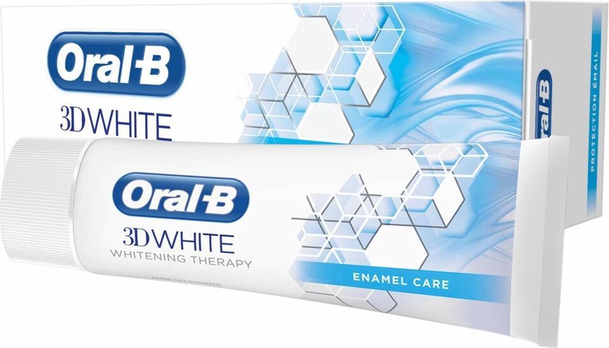12x Oral-B Tandpasta 3D White Whitening Therapy Glazuurbescherming 75 ml