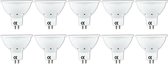 LED Spot 10 Pack - Aigi Firona - GU5.3 MR16 Fitting - 3W - Helder/Koud Wit 6400K - 12V - BES LED