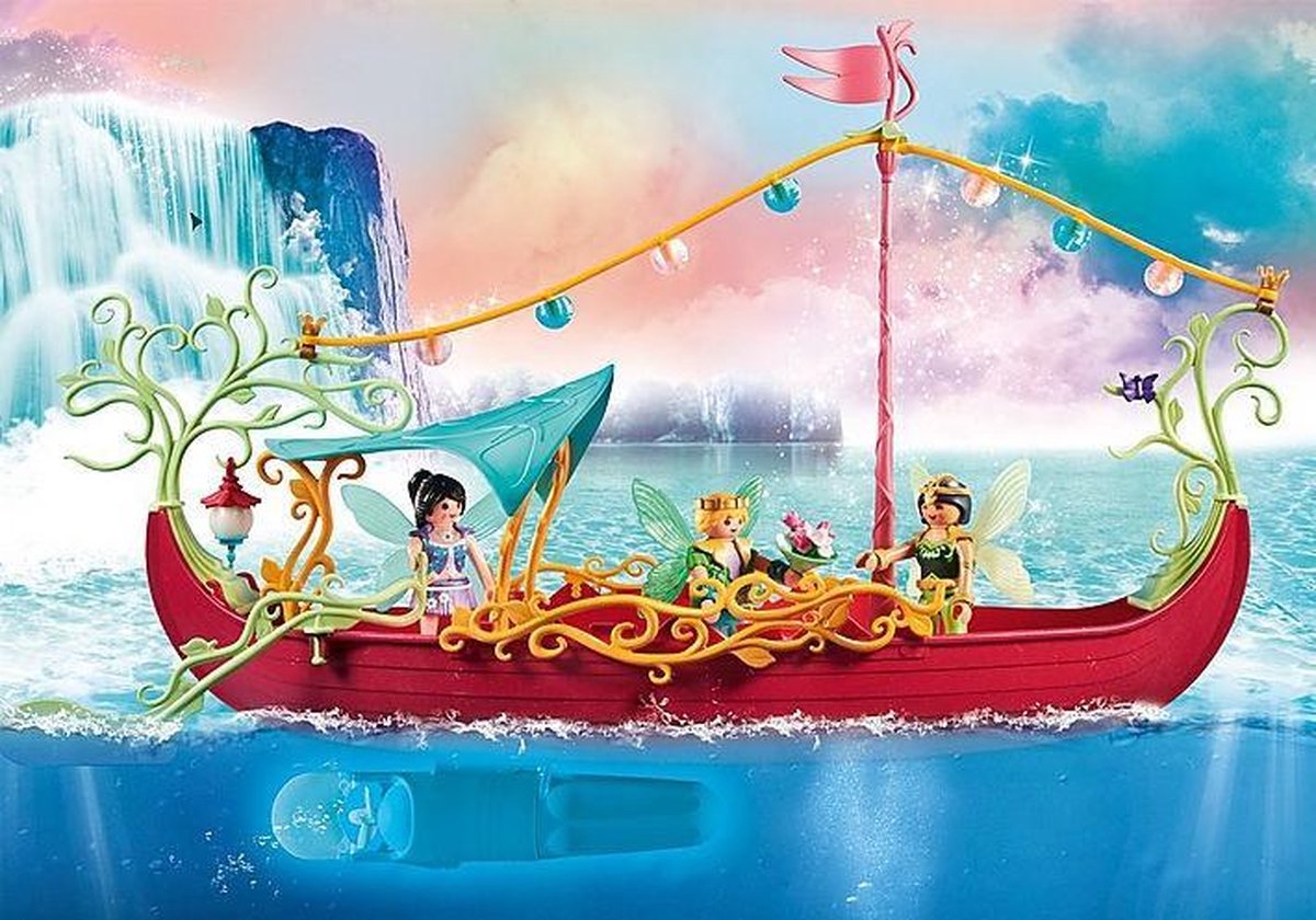 PLAYMOBIL Fairies Romantische feeënboot - 70659 | bol.com