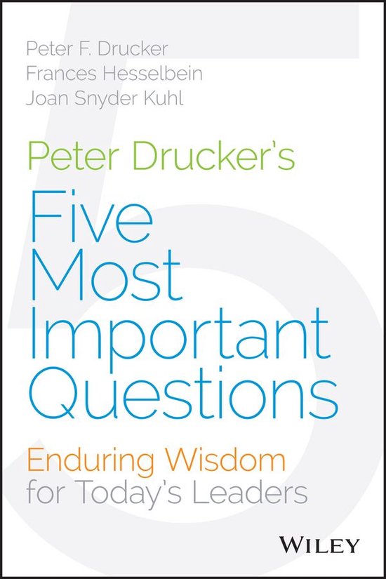 Frances Hesselbein Leadership Forum - Peter Drucker's Five M ... - cover