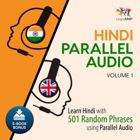 Hindi Parallel Audio - Learn Hindi with 501 Random Phrases u ... - cover