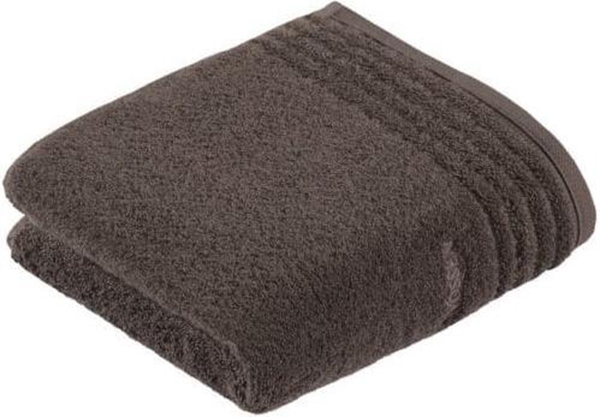 Vossen Bad Handdoek 67 x 140 cm Vienna Style Slate Grey 742