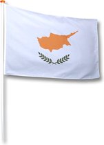 Vlag Cyprus 150x225 cm.