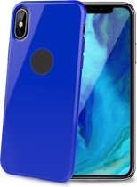 Celly Back Case iPhone XS Max Blue