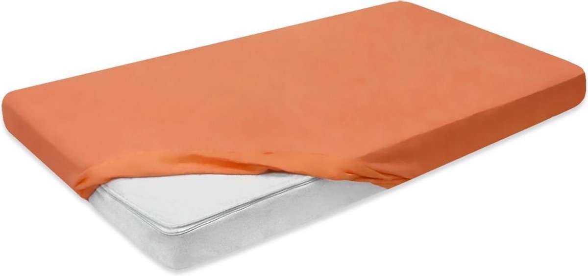Katoenen Matrashoes met elastische band 90x200