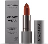 MÁDARA Velvet Wear Matte Cream Lipstick #33 Magma - shea butter - vegan