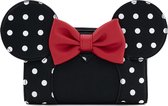 Loungefly Disney Minnie Mouse Black/White Polka Dot Wallet