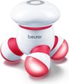 Beurer MG 16 Red Massageapparaat Elektrisch - Mini massage apparaat - Vibratiemassage - LED verlichting - Incl. batterijen - 3 Jaar garantie - Rood