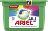 Ariel Color All-in-1 Pods Kleur Wasmiddel - Kwartaalbox 6 x 15 Wasbeurten - 90 Wasmiddelcapsules