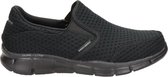 Skechers Equalizer heren instapschoen - Zwart - Maat 47,5