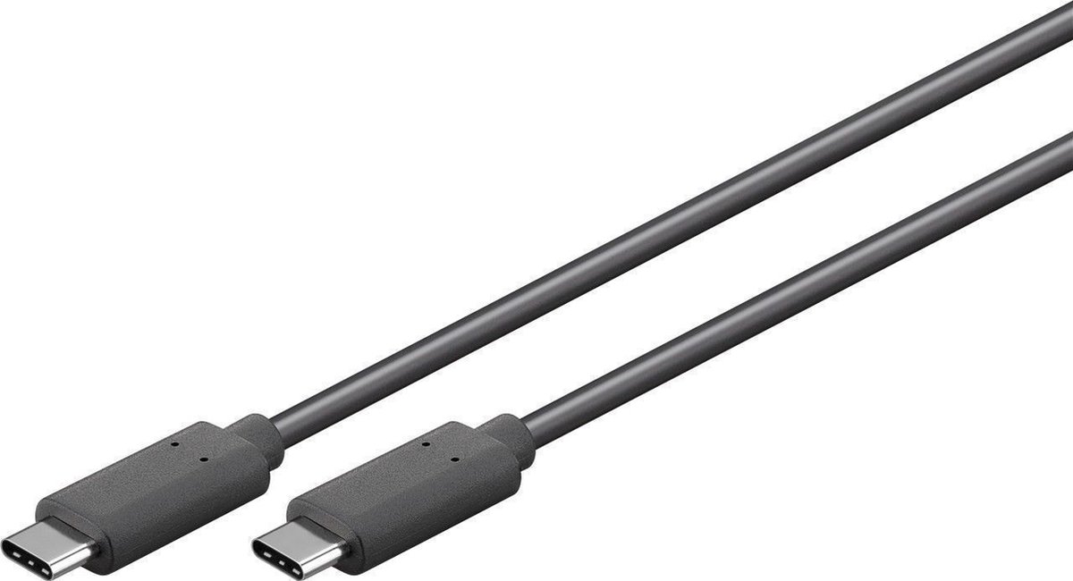 Microconnect USB3.2CC1 USB-kabel 1 m USB 3.2 Gen 2 (3.1 Gen 2) USB C Zwart