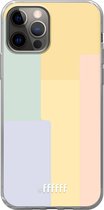 6F hoesje - geschikt voor iPhone 12 - Transparant TPU Case - Springtime Palette #ffffff