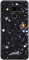 LG G8 ThinQ Hoesje Transparant TPU Case - Galactic Bokeh #ffffff