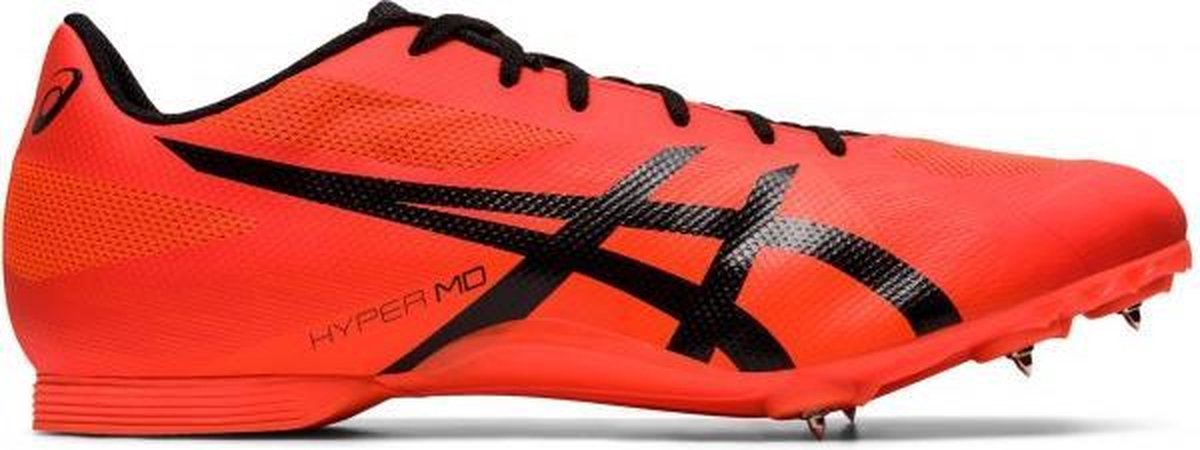ASICS Hyper MD 7 Sportschoenen Hardlopen Rood