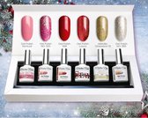 Modena Nails UV/LED Gellak Set 6 Kleuren – Merry 18