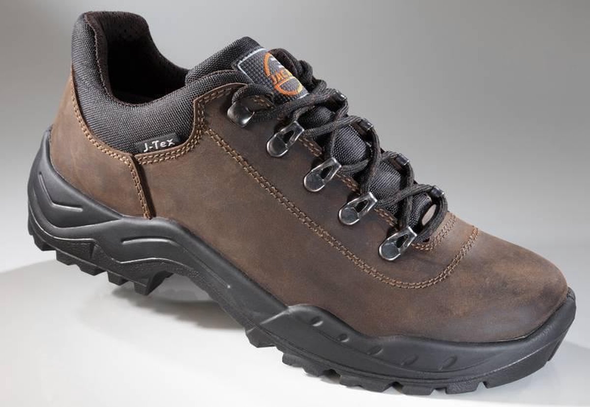 Chaussures de marche Jacalu en cuir nubuck marron / noir taille 43 | bol.com