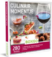 Bongo Bon - Culinair Momentje Cadeaubon - Cadeaukaart cadeau voor man of vrouw | 280 culinaire momentjes in wijnbars, restaurants of koffie- en theehuizen