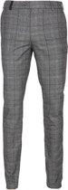 Suitable Pantalon Milano Ruit Grijs - maat 52