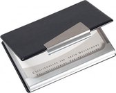 Sigel SI-VZ131 Visitekaartjesetui Aluminium Voor Kaarten Tot 90x58mm