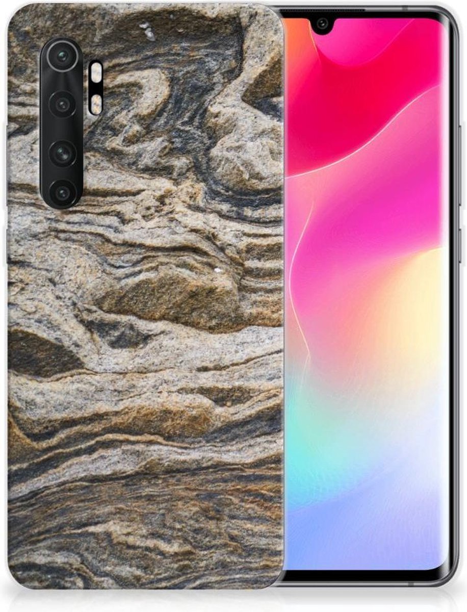 Xiaomi Mi Note 10 Lite TPU Siliconen Hoesje Steen