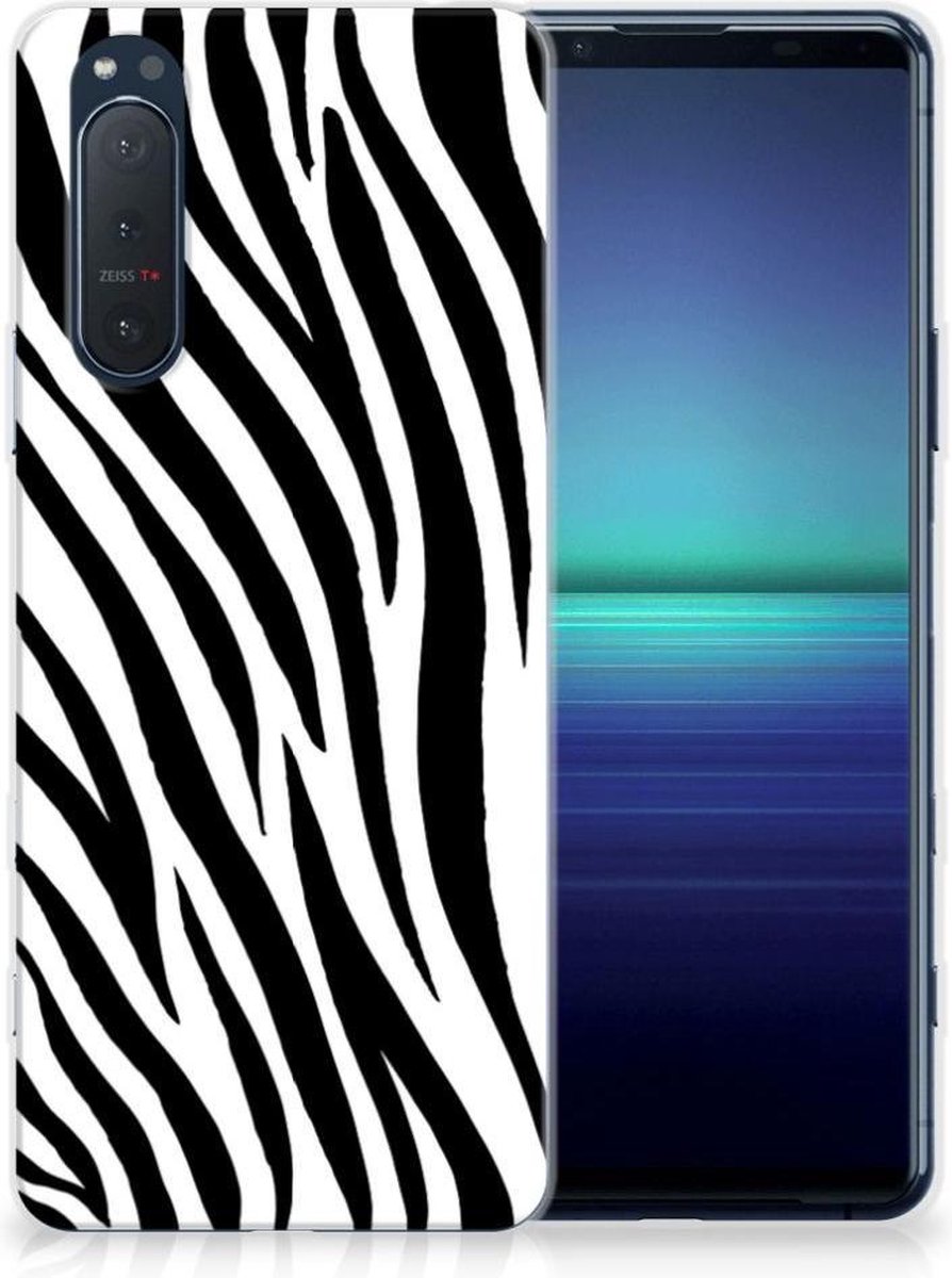 Sony Xperia 5II TPU Hoesje Zebra