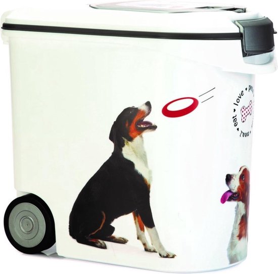 eb drie stroomkring Curver Petlife Voedselcontainer Hond - 35 L | bol.com