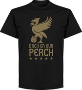 Liverpool Back On Our Perch T-shirt - Zwart - 5XL