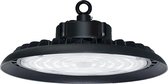 HOFTRONIC LED High bay 200W - 28.000 Lumen (140lm/W) - 4000K Neutraal wit - IP65 waterdicht - Flikkervrij - 5 jaar garantie - UFO LED Lamp - Magazijnverlichting en halverlichting