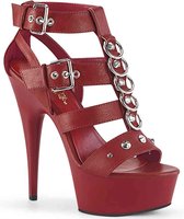 Pleaser Hoge hakken -39 Shoes- DELIGHT-658 Rood