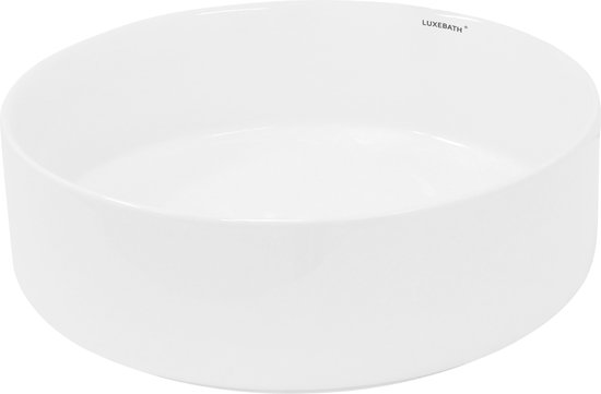 Lavabo 355x120 mm céramique Wit rond