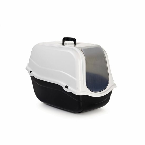 Beeztees Romeo - Kattenbak - Zwart/Wit - 57x39x41 cm