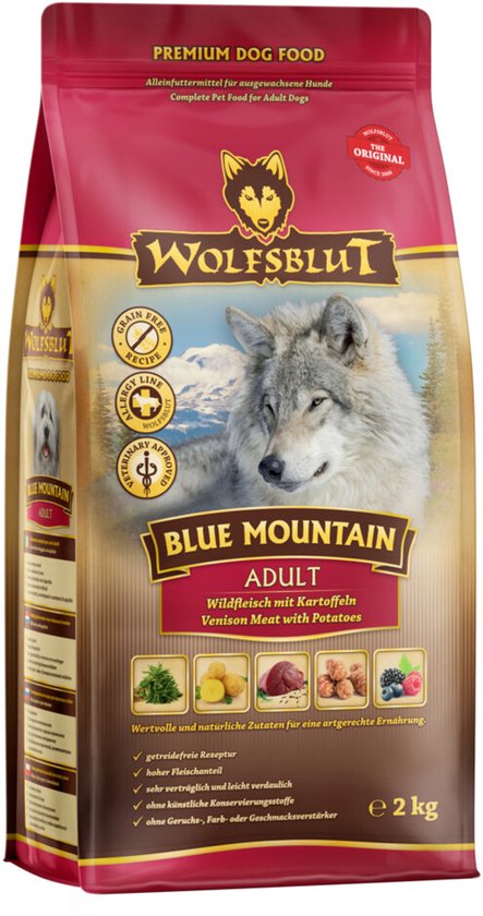 Wolfsblut Blue Mountain Adult - 3 x 2 kg - Voordeelverpakking