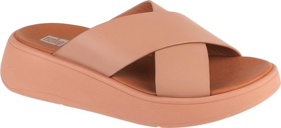FitFlop F- Mode Platform FW5-137, Femme, Beige, Slippers, pointure