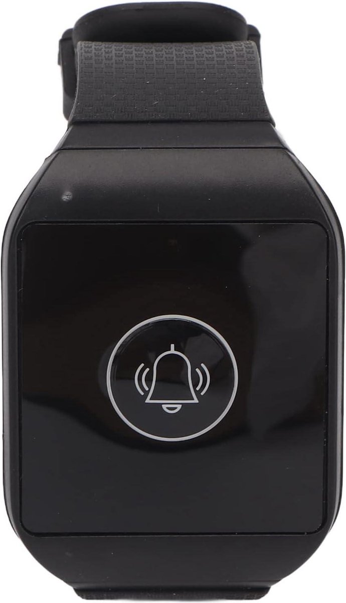 656ft Draadloos Oproepsysteem, Waterdichte Horloge-ontvanger Watch Pager, Patiëntoproepsysteem Restaurant Pager-systeem Wachtende Zoemers, Verpleegoproepsysteem voor Zorgzame Ouder (2 voor 1