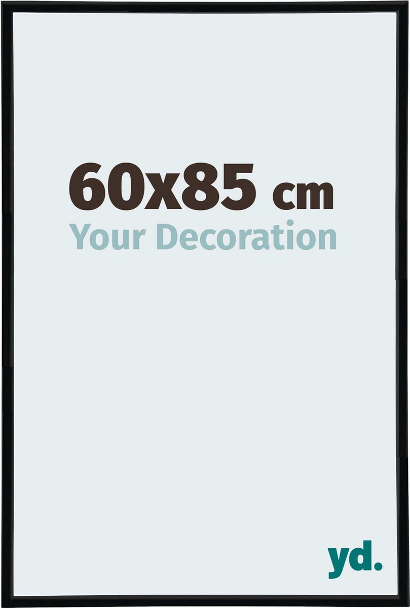 yd. Your Decoration - Fotolijst 60x85 cm - Kunststof - Zwart Hoogglans - Annecy