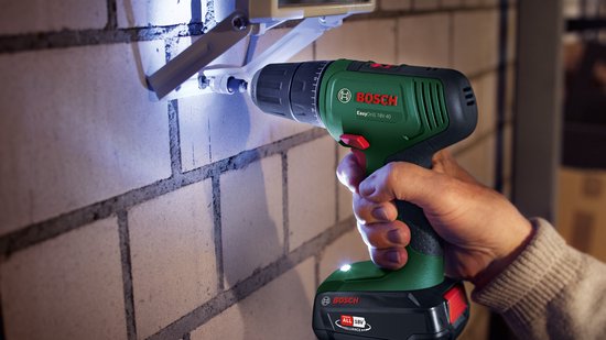 Bosch Easydrill Perceuse-visseuse sans fil 18 V 1,5 Ah Li-Ion Incl. batterie, chargeur, boîte système de 241 pièces