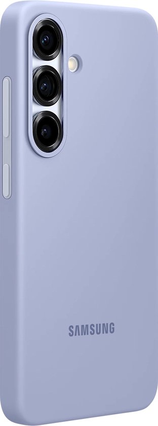Samsung Galaxy S25 Siliconen Back Cover Lichtblauw