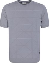 Gabbiano T-shirt Gestructureerd T Shirt 155510 605 Grey Melange Mannen Maat - M