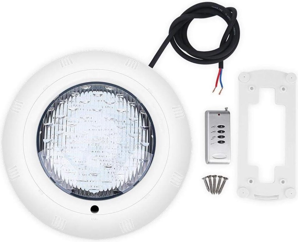 LED onderwaterlamp IP68 waterdichte dimbare RGB zwembadverlichting – onderwaterspots met kabels en afstandsbedieningen – 18 W LED duiklampen – 7 kleuren – fonteinen vijvers zwembaden . LED onderwaterlamp IP68 waterdichte dimbare RGB zwembadverlichting – onderwaterspots met kabels en afstandsbedieningen – 18 W LED duiklampen – 7 kleuren – fonteinen vijvers zwembaden .