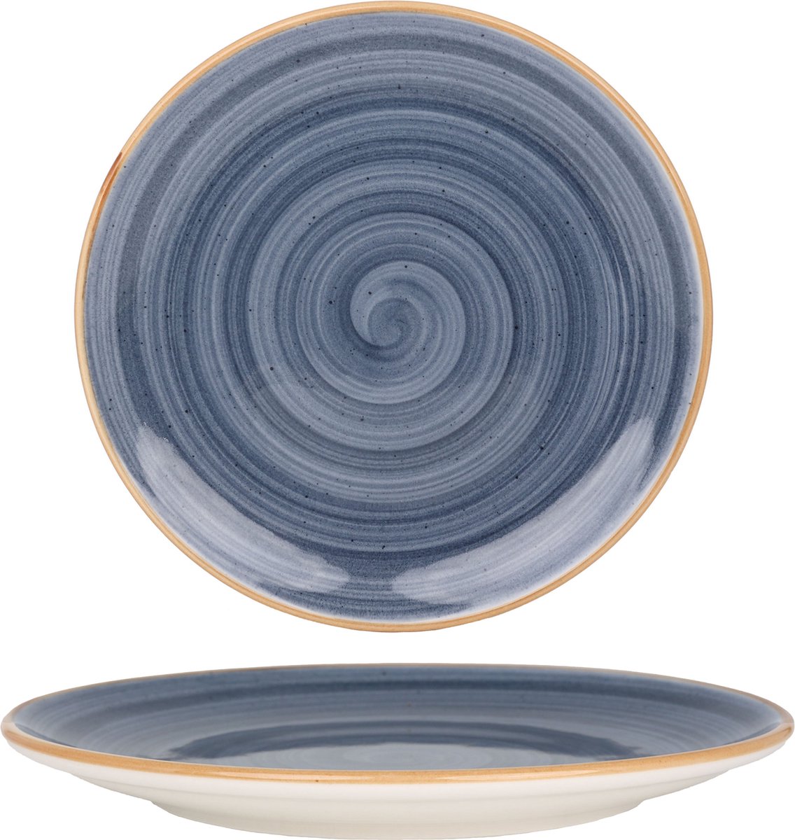 Bonna Dessertbord - Aura Dusk - Porselein - 19 cm - set van 6